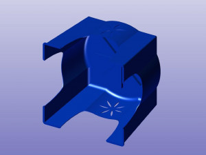 3d plastic stool Model do druku 3D