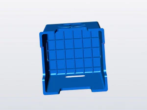 3d plastic stool 3D Print Model