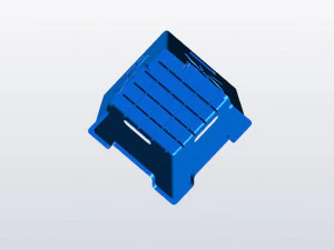 3d plastic stool 3D Print Model