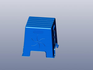3d plastic stool 3D प्रिंट मॉडल