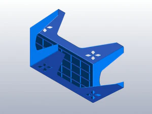 Tavolo in plastica 3D Modello di stampa 3D