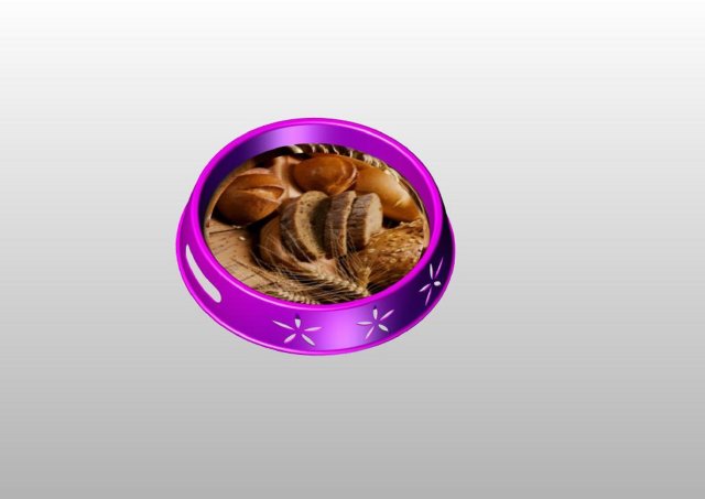 3d plastic kitchen tray 3D 打印模型 .c4d .max .obj .3ds .fbx .stl .blend 