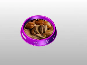 3D-kunststof keukenblad 3D printmodel