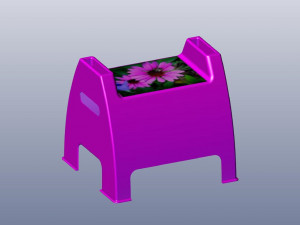 3d plastic child stool 3D 打印模型