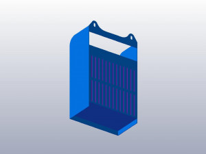 kitchen wall rack shelf 3D Принт Модель