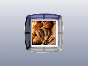 3d plastic bread basket 3D प्रिंट मॉडल