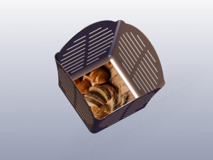3d plastic bread basket 3D प्रिंट मॉडल