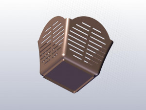 3d plastic bread basket 3D प्रिंट मॉडल