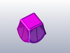 3d plastic bread basket 3D प्रिंट मॉडल
