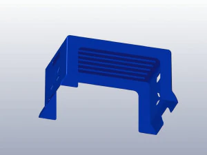 3d rectangle plastic table 3D Print Model