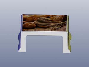 3d rectangle plastic table 3D Print Model