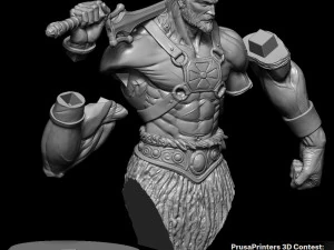old he-man 3D Model