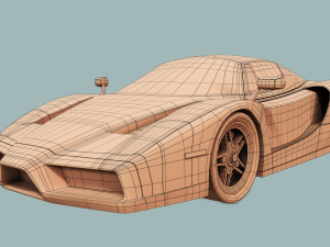 sport car Modèle 3D