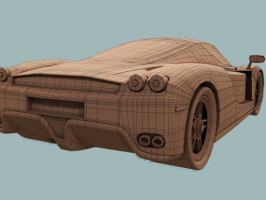 sport car Modèle 3D