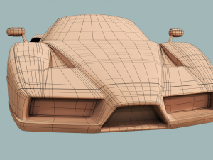 sport car Modèle 3D