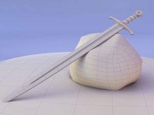 viking sword 3D Модель