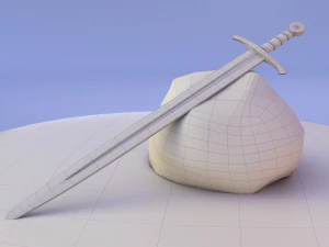viking sword 3D Model