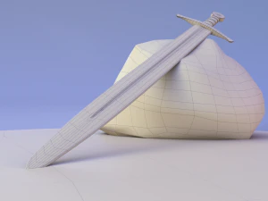 viking sword 3D Model