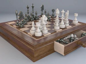 chess set 3D Model