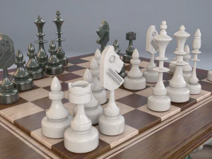 chess set 3D Model
