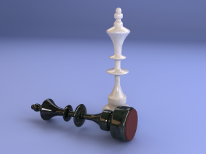 chess piece - king Model 3D