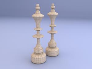 chess piece - king Model 3D