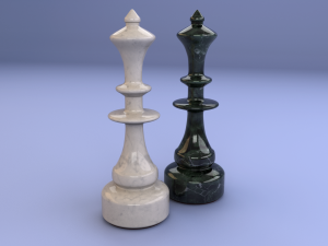 chess piece - queen 3D मॉडल