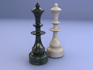 chess piece - queen 3D 모델