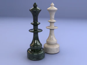 chess piece - queen 3D Model