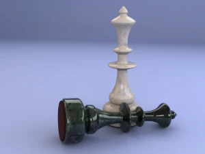 chess piece - queen 3D Model