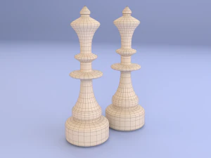 chess piece - queen 3D Model
