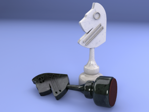 chess piece - knight 3D Model