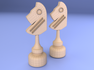 chess piece - knight 3D Model