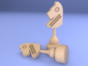 chess piece - knight 3D Model