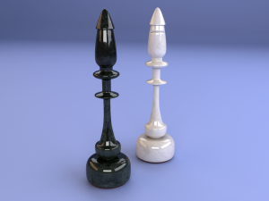 chess piece - bishop 3D Model