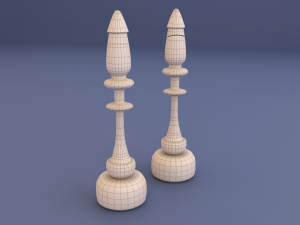 chess piece - bishop 3D Model