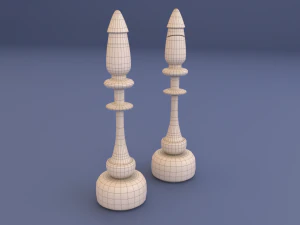 chess piece - bishop 3D Model