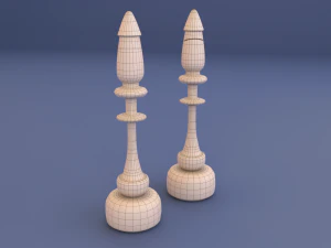 chess piece - bishop 3D Model