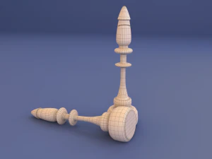 chess piece - bishop 3D Model