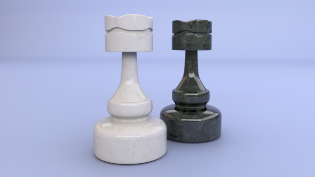 chess piece - rook 3D मॉडल .c4d .max .obj .3ds .fbx .stl .blend 