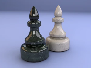 chess piece - pawn 3D Model