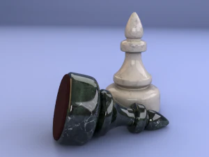 chess piece - pawn 3D Model