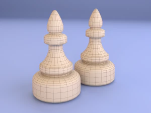 chess piece - pawn 3D Model
