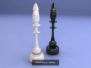 chess pieces 3D Model