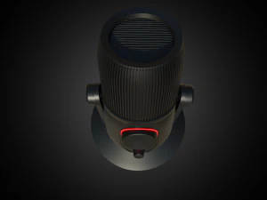 マイクロフォン 3Dモデル