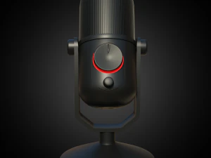 マイクロフォン 3Dモデル