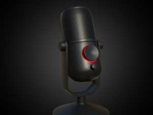 microphone 3D Model