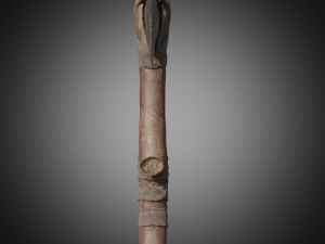 low-poly stone axe 3D Model