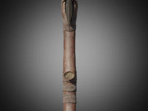 low-poly stone axe 3D Model