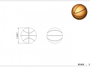 Basketball-A0005 Model 3D